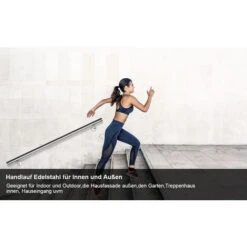 Randaco Main Courante En Acier Inoxydable Rampe D'escalier Support Mural Dispositif De Fixation Escaliers Acier Affiné 50cm 7 Randaco Main Courante En Acier Inoxydable Rampe D'escalier Support Mural Dispositif De Fixation Escaliers Acier Affiné 50cm -Mottetch Boutique 56395451 3