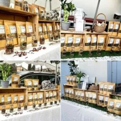 100 Stück Sac Papier Kraft Avec Fenetre(20x30cm+5), Sachet Kraft Alimentaire, Certifié FDA, Sécurité Des Matériaux, Pour Emballer Les Graines Et Des Collations -Mottetch Boutique 58336148 4