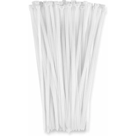 LYCXAMES -- 100PCS Attaches De Câble Zip Duty 25CM Strong Large Cable Wire Ties - Industrial Durable Strong Wire Ties For Binding Fences, Awnings Tying Branches Bundling Of Crops Fixed Water Pipes -Mottetch Boutique 59303804 1