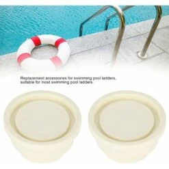 Pare-Chocs D'échelle, Pare-Chocs En Caoutchouc D'échelle D'escalator De Piscine Simple De Prise En Caoutchouc D'échelle Pour La Piscine D'hôtel (Blanche)LO-Ron 8 Pare-Chocs D'échelle, Pare-Chocs En Caoutchouc D'échelle D'escalator De Piscine Simple De Prise En Caoutchouc D'échelle Pour La Piscine D'hôtel (Blanche)LO-Ron -Mottetch Boutique 59402096 4