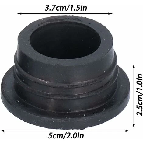 Pare-Chocs En Caoutchouc Pour échelle De Piscine, Pare-Chocs Noirs Pour échelles De Piscine, 2 Pièces LO-Ron 2 Pare-Chocs En Caoutchouc Pour échelle De Piscine, Pare-Chocs Noirs Pour échelles De Piscine, 2 Pièces LO-Ron – Image 2