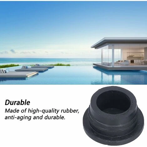 Pare-Chocs En Caoutchouc Pour échelle De Piscine, Pare-Chocs Noirs Pour échelles De Piscine, 2 Pièces LO-Ron 3 Pare-Chocs En Caoutchouc Pour échelle De Piscine, Pare-Chocs Noirs Pour échelles De Piscine, 2 Pièces LO-Ron – Image 3