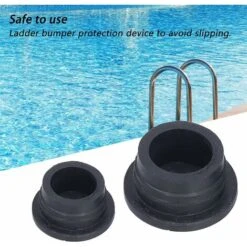 Pare-Chocs En Caoutchouc Pour échelle De Piscine, Pare-Chocs Noirs Pour échelles De Piscine, 2 Pièces LO-Ron 8 Pare-Chocs En Caoutchouc Pour échelle De Piscine, Pare-Chocs Noirs Pour échelles De Piscine, 2 Pièces LO-Ron -Mottetch Boutique 59402385 4