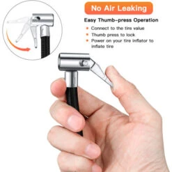 Tube D'extension De Pompe De Gonflage De Pneu De Voiture Peut Etre Degonfle 20CM -Mottetch Boutique 59662094 5