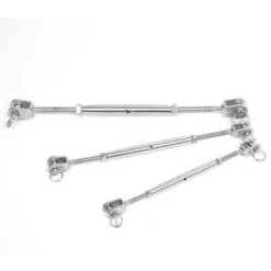 Ridoir M6 2 Pièces, Tendeur De Câble En Acier Inoxydable Tendeur ﬁl Avec Embouts Soudés Et Fermés LO-Ron -Mottetch Boutique 60154970 3