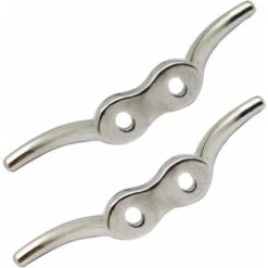 2 Pièces Taquets D'amarrage, Taquet De Drapeau En Acier Inoxydable, Pour Réparer Les Mâts De L'école, Mâts Sur Les Navires, Stores(Argent) JUNJUN 7 2 Pièces Taquets D'amarrage, Taquet De Drapeau En Acier Inoxydable, Pour Réparer Les Mâts De L'école, Mâts Sur Les Navires, Stores(Argent) JUNJUN -Mottetch Boutique 64192008 3