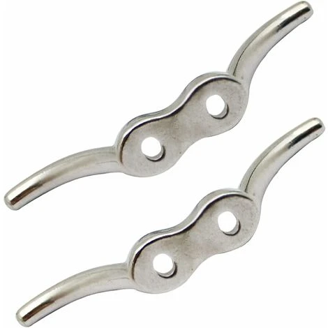 2 Pièces Taquets D'amarrage, Taquet De Drapeau En Acier Inoxydable, Pour Réparer Les Mâts De L'école, Mâts Sur Les Navires, Stores(Argent) JUNJUN 3 2 Pièces Taquets D'amarrage, Taquet De Drapeau En Acier Inoxydable, Pour Réparer Les Mâts De L'école, Mâts Sur Les Navires, Stores(Argent) JUNJUN – Image 3