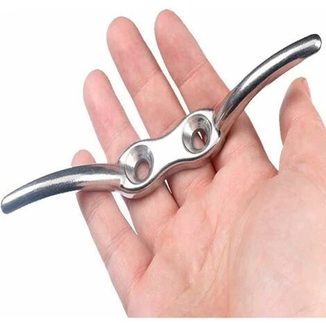 2 Pièces Taquets D'amarrage, Taquet De Drapeau En Acier Inoxydable, Pour Réparer Les Mâts De L'école, Mâts Sur Les Navires, Stores(Argent) JUNJUN 4 2 Pièces Taquets D'amarrage, Taquet De Drapeau En Acier Inoxydable, Pour Réparer Les Mâts De L'école, Mâts Sur Les Navires, Stores(Argent) JUNJUN – Image 4