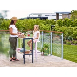 Main Courante En Bois D'acajou - 199x6x3,6cm - Naturel -Mottetch Boutique 67902164 4