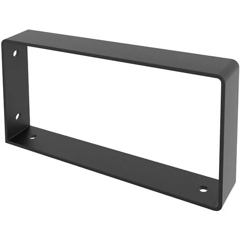 Support D&aposétagère Fait De Fer Noirs Mesures 30106211mm Système De Fixation Vissé 1 Unité - Talla 1 Support D&aposétagère Fait De Fer Noirs Mesures 30106211mm Système De Fixation Vissé 1 Unité - Talla