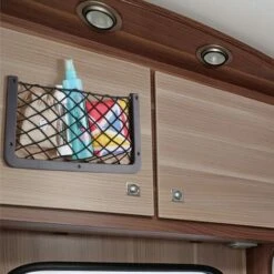 Filet Rangement Pour Voiture 4 PCS, Organisateurs Rangement Coffre 36 18CM, Multifonctionnel Sac Pocket Organizer De Voiture Pour Ustensiles, Camping-Cars, Bateaux, Maison (avec Vis) -Mottetch Boutique 68494101 3