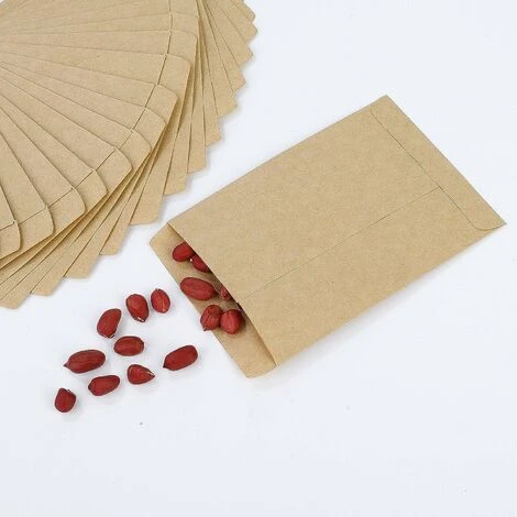 Pochette Sac Sachet En Kraft Papier Vintage Pour Semences 100pcs Mini Cadeaux Enveloppes Pour Bonbons Graines Bijoux En Mariage Anniversaire Fete, 2 Tailles (13 X 9cm Et 10 X 6cm) 2 Pochette Sac Sachet En Kraft Papier Vintage Pour Semences 100pcs Mini Cadeaux Enveloppes Pour Bonbons Graines Bijoux En Mariage Anniversaire Fete, 2 Tailles (13 X 9cm Et 10 X 6cm) – Image 2