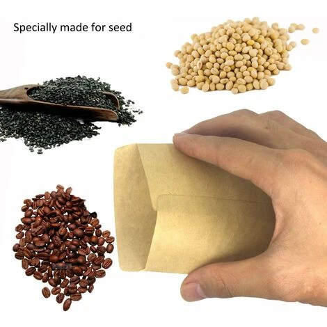 Pochette Sac Sachet En Kraft Papier Vintage Pour Semences 100pcs Mini Cadeaux Enveloppes Pour Bonbons Graines Bijoux En Mariage Anniversaire Fete, 2 Tailles (13 X 9cm Et 10 X 6cm) 3 Pochette Sac Sachet En Kraft Papier Vintage Pour Semences 100pcs Mini Cadeaux Enveloppes Pour Bonbons Graines Bijoux En Mariage Anniversaire Fete, 2 Tailles (13 X 9cm Et 10 X 6cm) – Image 3