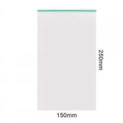 Pochettes Zip - 10x10 Anti-odeur 150x250mm 50µ Vert - Amsterdam