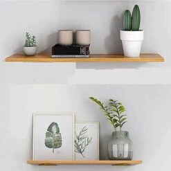 2 Pièces Supports Equerre Etagere,Console Pour étagère ,Supports Etagere Dissimulé Invisible,Support Etageres Murales Triangle, Pour Chambre À Coucher Salon (Blanc) -Mottetch Boutique 71768934 5