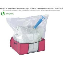 Lot De 9 Housse De Rangement Sous Vide Grande Capacite Avec Pompe -Mottetch Boutique 72050614 3