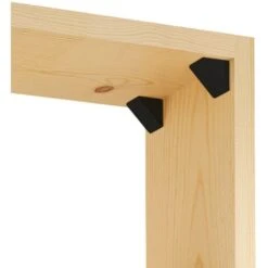 Taquet D'assemblage Simple Noir - Lot De 12 Pièces -Mottetch Boutique 72243 3