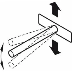 2x Support D'étagère Réglable Mural Caché Invisible Flottant En T En Acier Zingué à Visser Ajustable Métal Meuble Placard Décoration Fixation Décoration DIY Maison Garage Taquet Tablette, 110 X 19mm -Mottetch Boutique 76486728 3