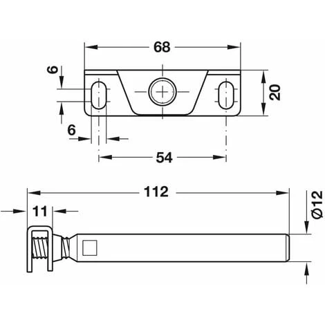 2x Support D'étagère Réglable Mural Caché Invisible Flottant En T En Acier Galvanisé à Visser Ajustable Métal Meuble Placard Décoration Fixation Décoration DIY Maison Garage Taquet Tablette, 112 X 20m 2 2x Support D'étagère Réglable Mural Caché Invisible Flottant En T En Acier Galvanisé à Visser Ajustable Métal Meuble Placard Décoration Fixation Décoration DIY Maison Garage Taquet Tablette, 112 X 20m – Image 2