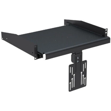 Etagère Coulissante Avec Fixation écran Pour Rack Et Baie 19'' 2U 1 Etagère Coulissante Avec Fixation écran Pour Rack Et Baie 19'' 2U