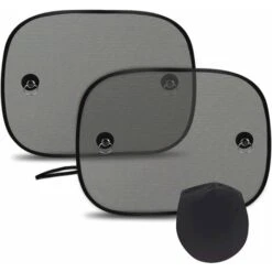 Pare Soleil Voiture Bébé/Enfant, Universelle Pour Pare-Soleil Fenêtre De Voiture , Protection UV/Chaleur Pour Offre Une Protection UV Maximale Pour Bébé, Adultes,Chien (2 Pièces)