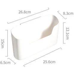 Bote De Rangement Murale, 1 Pièce, Support De Salle De Bain, Téléphone, Bote De Rangement, Articles Divers, Organisateur De Télécommande, Bote De Rangement De Porte D&39armoire De Cuisine,1pc,CN