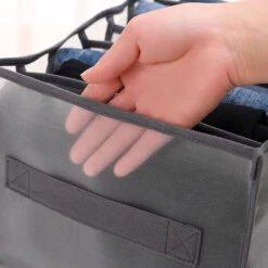 Botes De Rangement Pliables Pour Jeans, Organiseur De Placard, Diviseur De Tiroir, T-shirt, Sous-vêtements,SN0596 -Mottetch Boutique 78766860 5