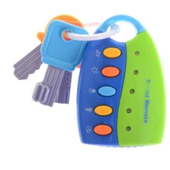 Jouets Pour Bébé Musique Clé De Voiture Son Télécommande Intelligente Voiture Voix Habillage Jeux Jouets éducatifs Pour Enfants Jouets De Musique Pour Bébé (sans Piles) 1pcs