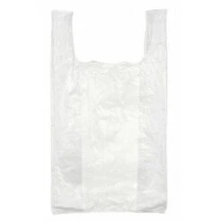 Sac Alimentaire à Bretelles 300x600 Mm (x1000 Pcs) - Opaque - Blanc - Très Résistant