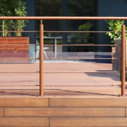 Supports De Fixation Pour Panneau De Protection - Coloris Terracota -Mottetch Boutique 83689398 4