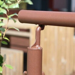 OPALU - Poteau Supplémentaire De Finition - Coloris Terracota - Fixation à Plat -Mottetch Boutique 83689403 4