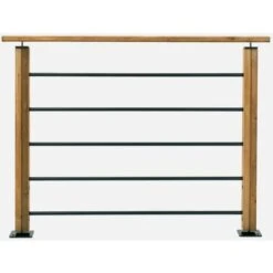 MOKA Tubes - Kit De Remplissage Pour Garde-corps En Bois