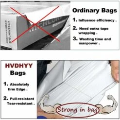 100pcs 25cm X35cm Sacs D'expédition En Plastique Sacs Postaux Auto-adhésifs Sacs D'enveloppe D'expédition En Plastique -Mottetch Boutique 85347535 3