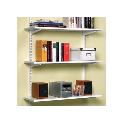 Crémaillère Double Blanche BOURG MERMIER - 96 Cm - P-CR296B 2 Crémaillère Double Blanche BOURG MERMIER - 96 Cm - P-CR296B – Image 2