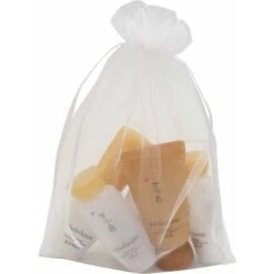 Lot De 100 Pochettes à Bijoux Avec Cordon De Serrage Pour Fête De Mariage, Cadeau De Faveur De Noël, Pochettes Blanches Avec Cordon De Serrage Pour Fête De Mariage, 7,5 X 10 Cm -Mottetch Boutique 87482400 4