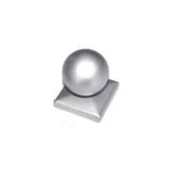 Boule 40 Mm Avec Support Acier Carré 30x30 Mm