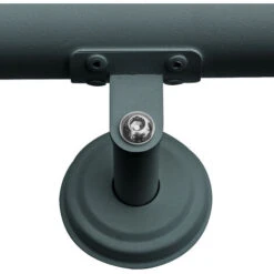 Kit Main Courante Rambarde Support Mural 100cm Anthracite Escaliers Poignée 9 Kit Main Courante Rambarde Support Mural 100cm Anthracite Escaliers Poignée -Mottetch Boutique 8811731 5