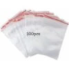 LCGEDB Sachets Zip Refermables Sachet Zip Transparent Pochette Zip Sachet Plastique Zip Pochette Plastique Zip Sachet Plastique Transparent Sachets Transparents (812cm)（5 Soie） X 100