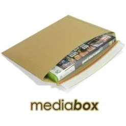 Lot De 5 Enveloppes Carton MEDIA-BOX Compatible Lettre Suivie / Lettre Max La Poste