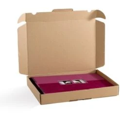 Lot De 5 Boîtes Postales Extra-plates Format 330x240x45 Mm