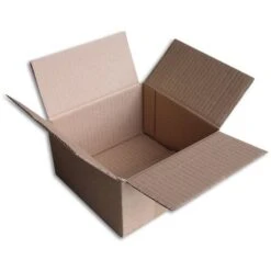 Lot De 10 Boîtes Carton (N°3) Format 160x160x90 Mm