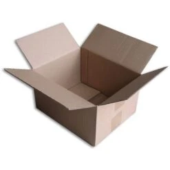 Lot De 10 Boîtes Carton (N°22) Format 250x200x140 Mm