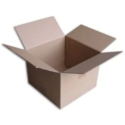 Lot De 10 Boîtes Carton (N°23) Format 255x255x200 Mm