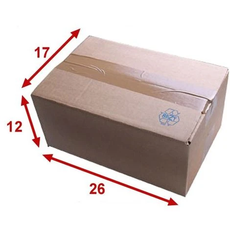 Lot De 10 Boîtes Carton (N°26) Format 260x170x120 Mm 2 Lot De 10 Boîtes Carton (N°26) Format 260x170x120 Mm – Image 2