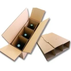 Lot De 5 Cartons Spécial Pour Expédier 3 Bouteilles