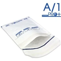 Lot De 10 Enveloppes à Bulles PRO BLANCHES A/1 Format 90x165 Mm