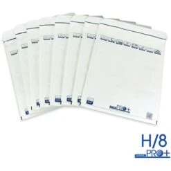 Lot De 10 Enveloppes à Bulles PRO BLANCHES H/8 Format 260x360 Mm -Mottetch Boutique 8862788 3