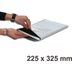 Lot De 10 Enveloppes Plastiques Blanches Opaques FB02 - 225x325 Mm