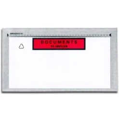 Lot De 100 Pochettes Documents Ci-inclus PAC-LIST DL