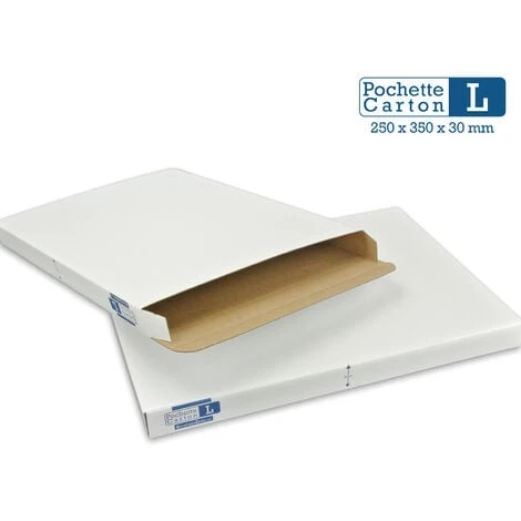Lot De 5 Boîtes Pochettes Carton M - Hauteur 3cm - Format 215x335 Mm 1 Lot De 5 Boîtes Pochettes Carton M - Hauteur 3cm - Format 215x335 Mm